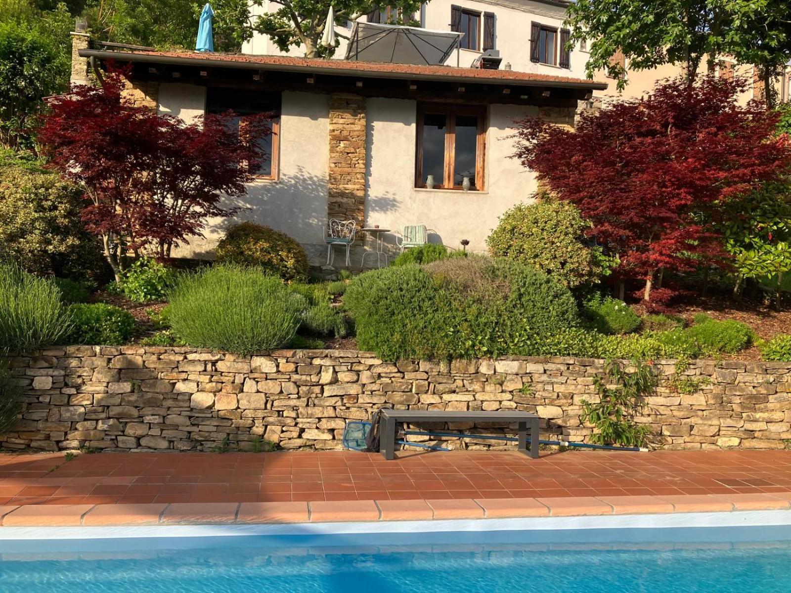 Casa Petra - Casa Tre Stelle - Casa Caneva - Ferien Fuer 6-14 Personen Ponti Bagian luar foto